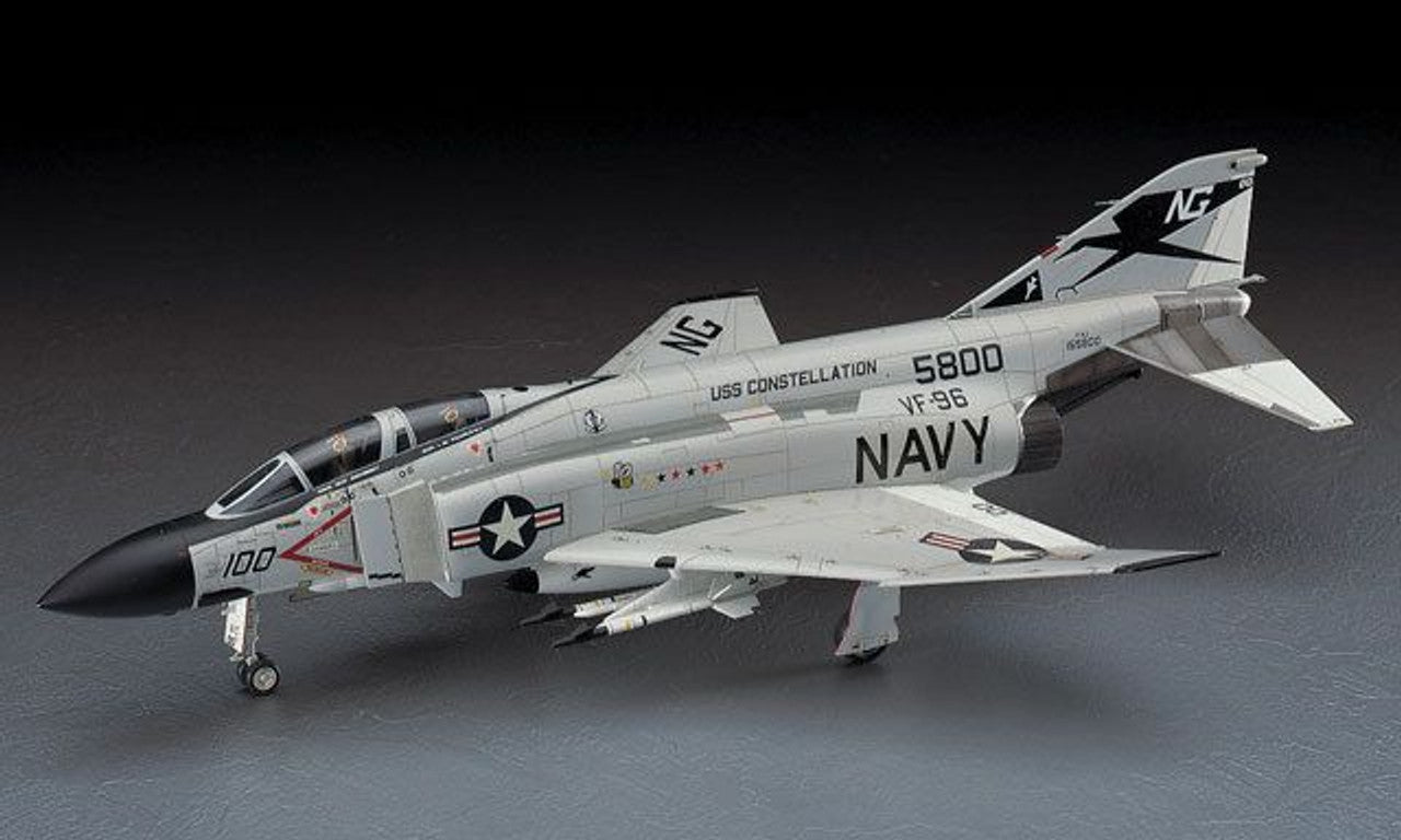 Hasegawa [PT6] 1:48 F-4J PHANTOM II / ONE PIECE CANOPY INCLUDED | 4967834072060