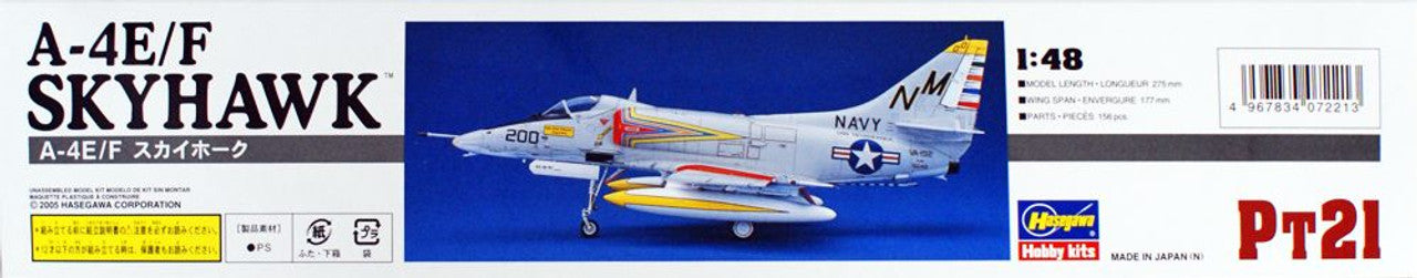 Hasegawa [PT21] 1/48  A-4E/F SKYHAWK | 4967834072213