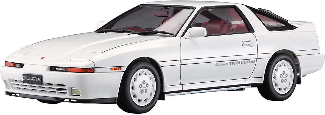Hasegawa 1/24  TOYOTA SUPRA A70 GT TWIN TURBO 1989 WHITE PACKAGE