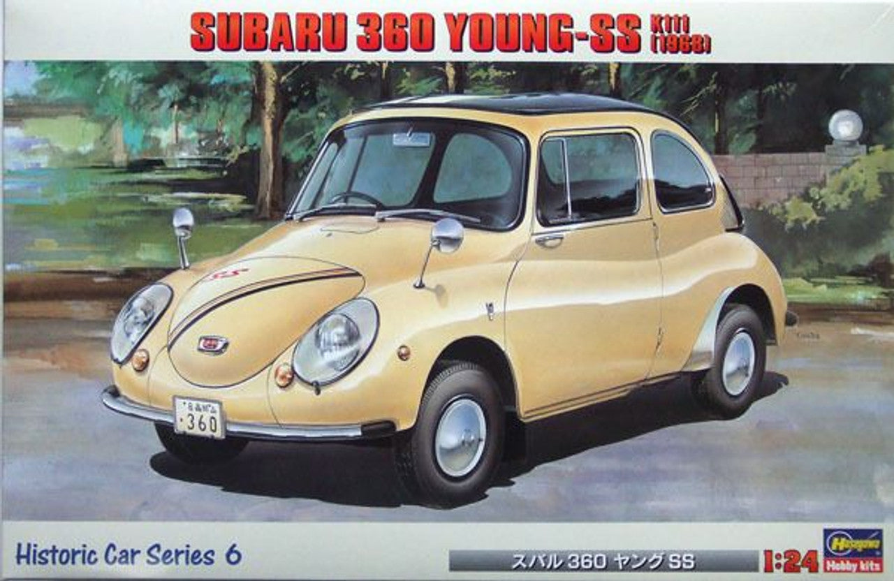 Hasegawa [HC6] 1:24 SUBARU 360 YOUNG-SS K111 1968(4967834211063)