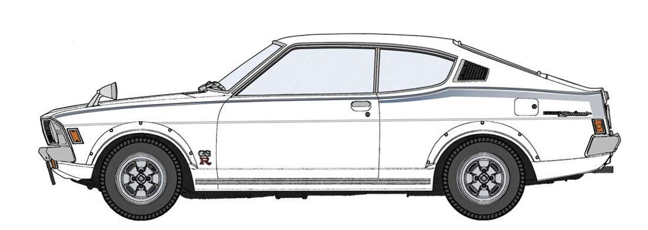Hasegawa [HC30] 1:24 MITSUBISHI GALANT GTO 2000GSR EARLY VERSION(4967834211308)