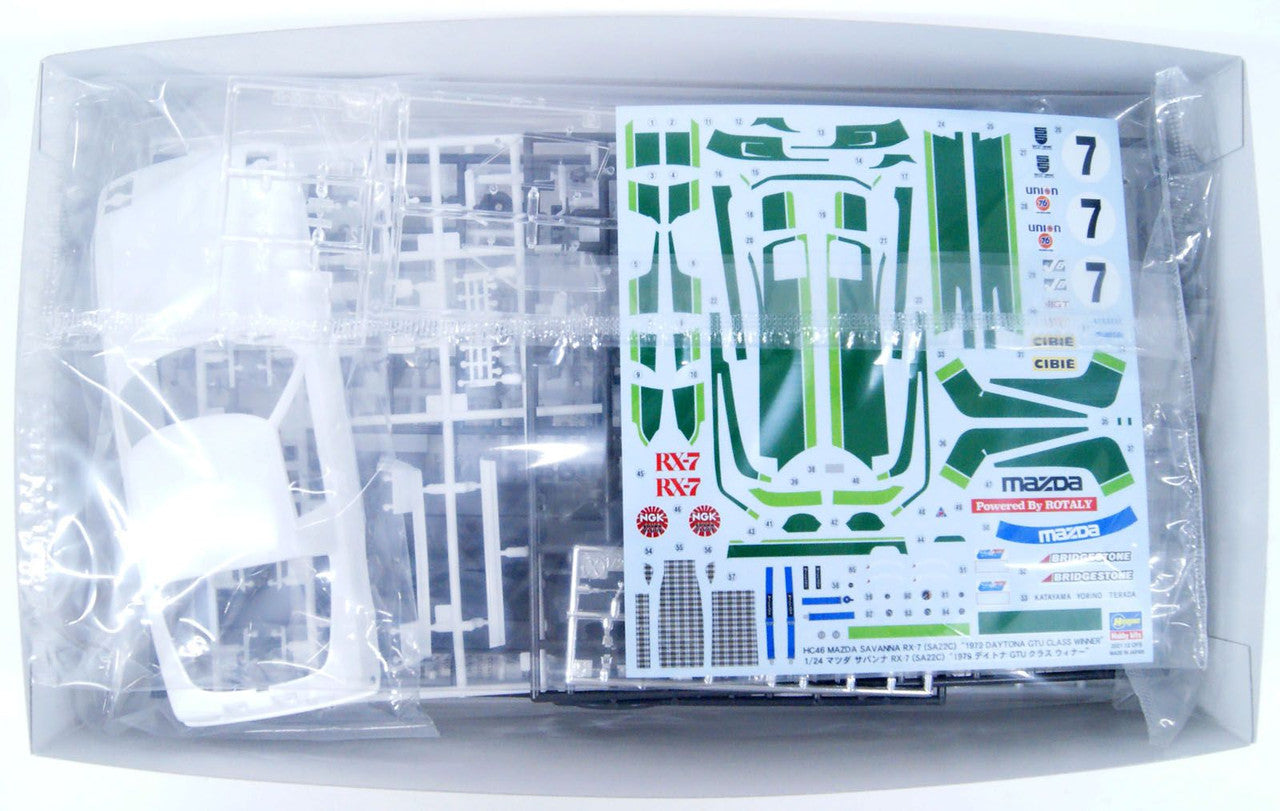 Hasegawa [HC46] 1:24 MAZDA SAVANNA RX-7 (SA22C) 1979 DAYTONA GTU CLASS WINNER