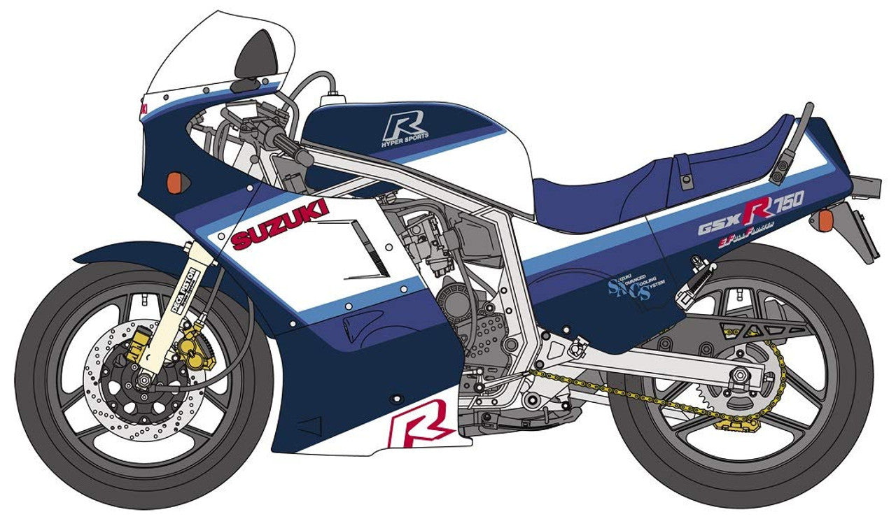 Hasegawa [BK7] 1:12 SUZUKI GSX-R750(G)(GR71G)(4967834215078)