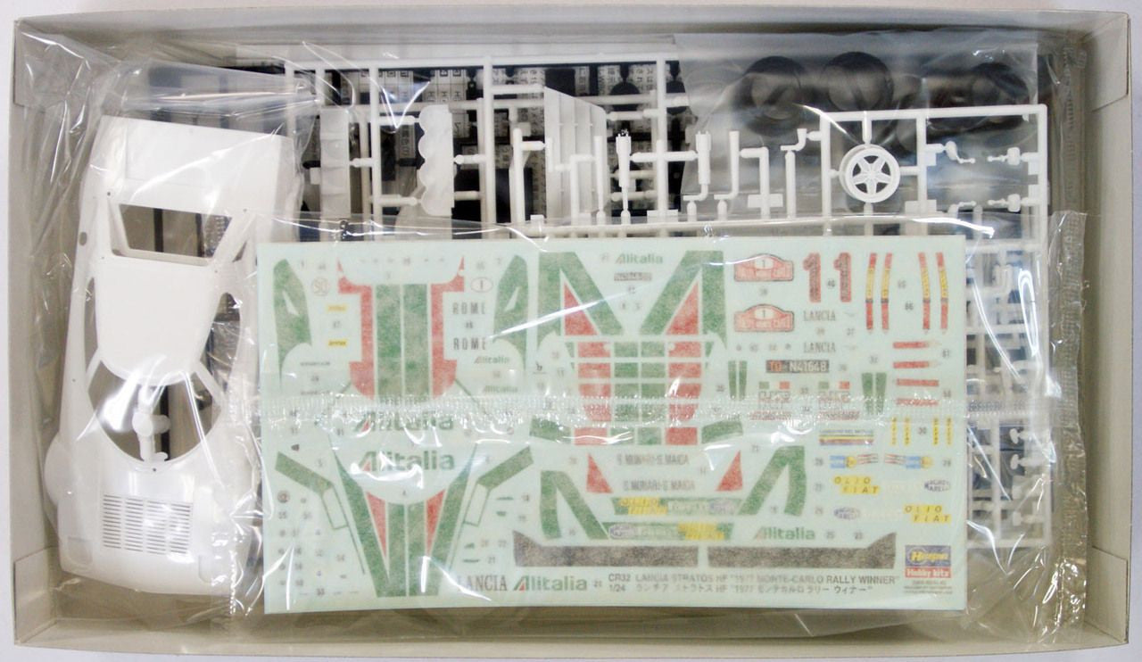 Hasegawa [CR32] 1:24 LANCIA STRATOS 1977 MONTE-CARLO RALLY WINNER | 4967834252325