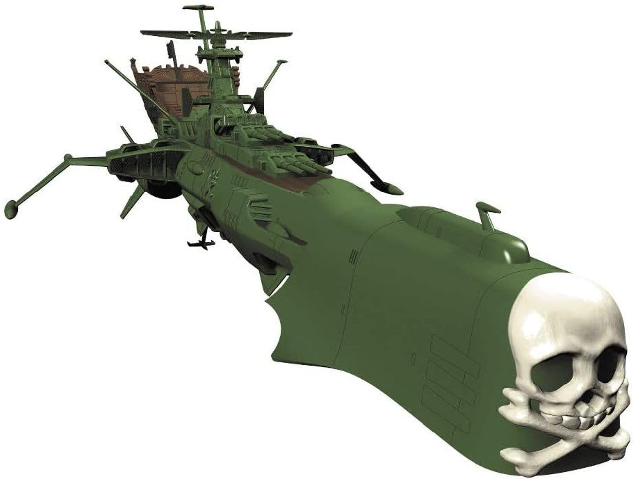 Hasegawa [CW20] 1:2500 Space Pirate Battleship ARCADIA(4967834645202)