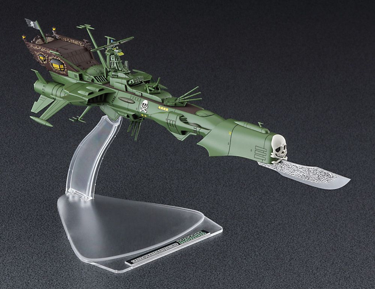 Hasegawa 1/2500 GALAXY EXPRESS 999 ANOTHER STORY ULTIMATE JOURNEY Space Pirate Battleship ARCADIA Third ship(4967834648029)
