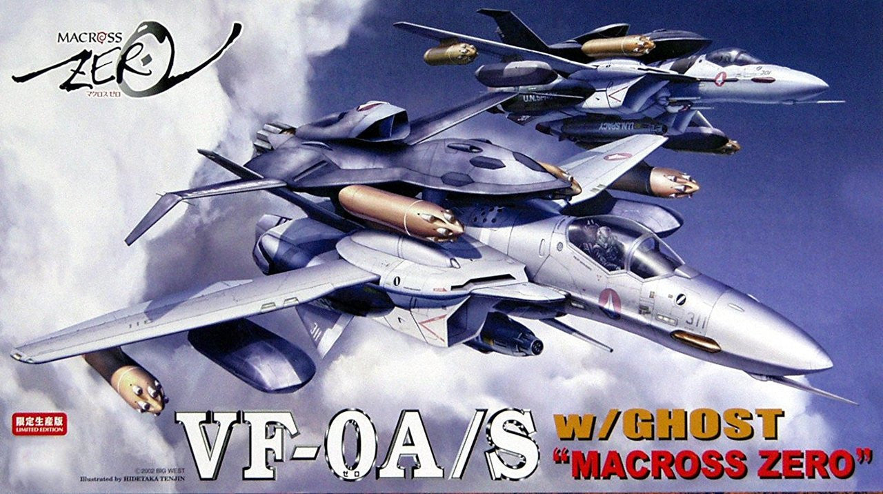 Hasegawa 1/72 VF-0A/S w/GHOST MACROSS ZERO(4967834657779)