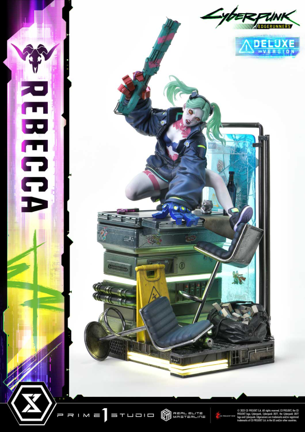 Prime 1 Studio  Real Elite Masterline Cyberpunk: Edgerunners Rebecca Deluxe Version(4582647121578)