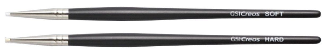 Mr Hobby Mr. Weathering Brush Set Extra Small (Soft & Hard) | 4973028922363