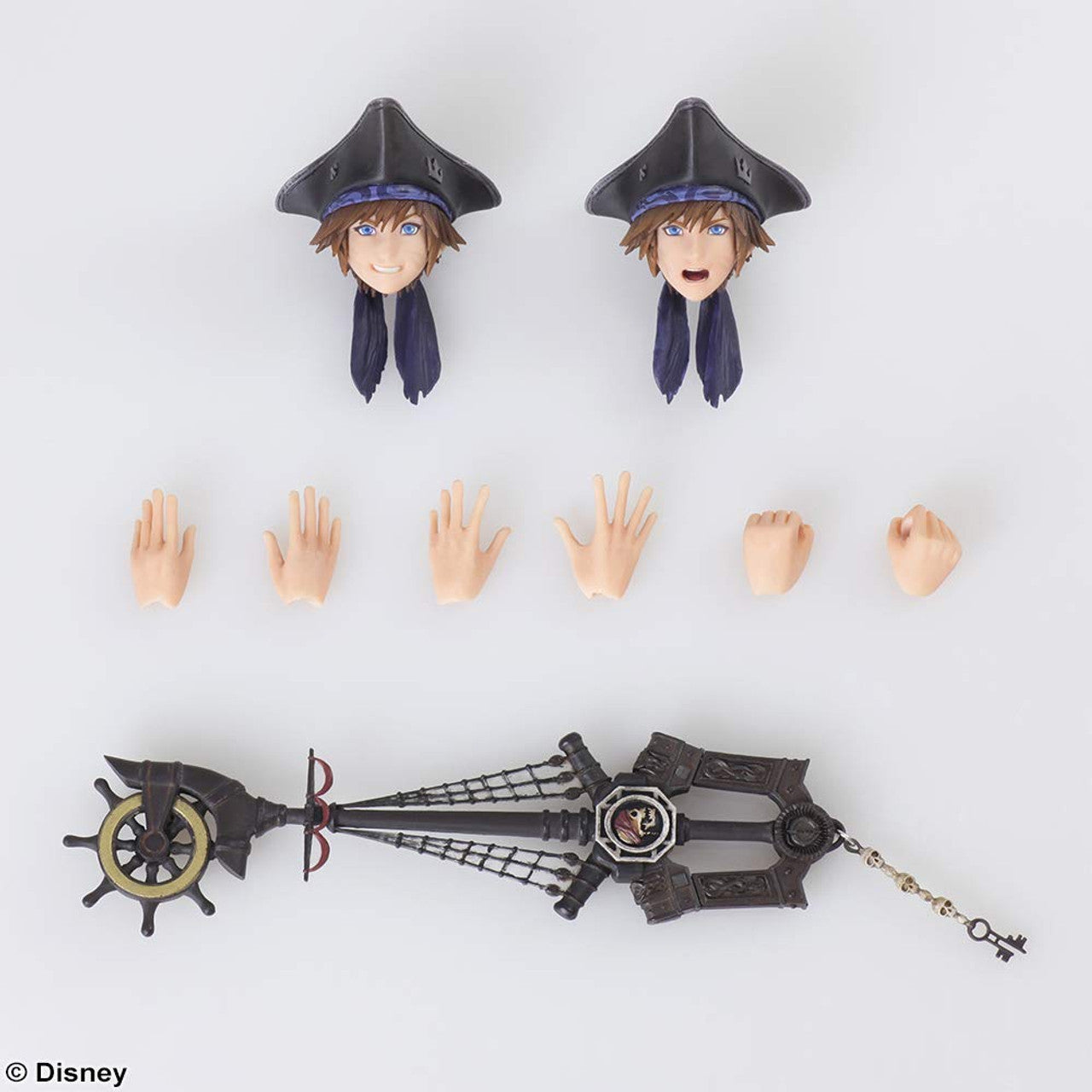 SQUARE ENIX KINGDOM HEARTS III BRING ARTS SORA: Pirates of the Caribbean Version | 4988601342278