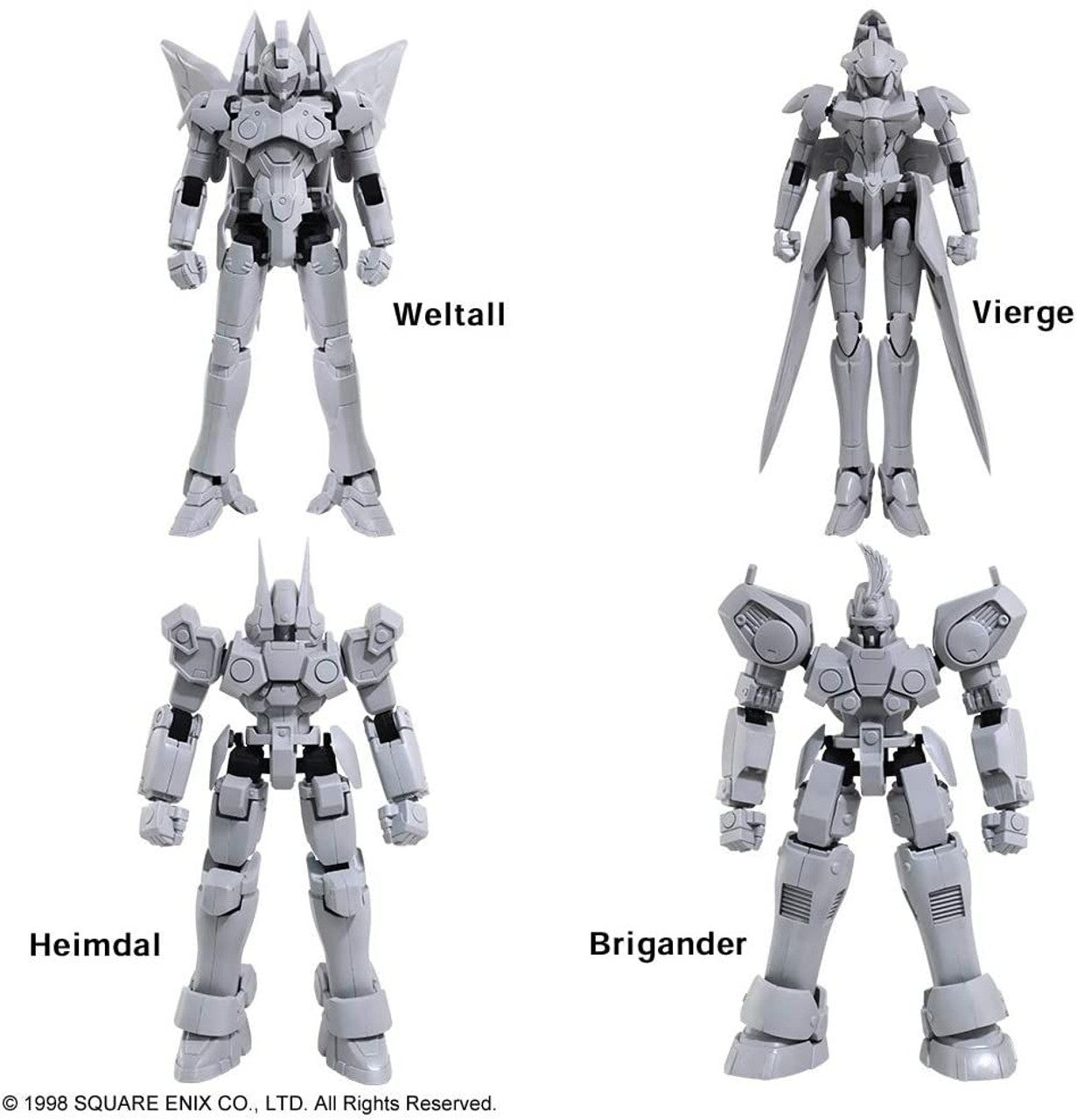 SQUARE ENIX XENOGEARS  STRUCTURE ARTS  1/144 Scale Plastic Model Kit Series Vol. 1