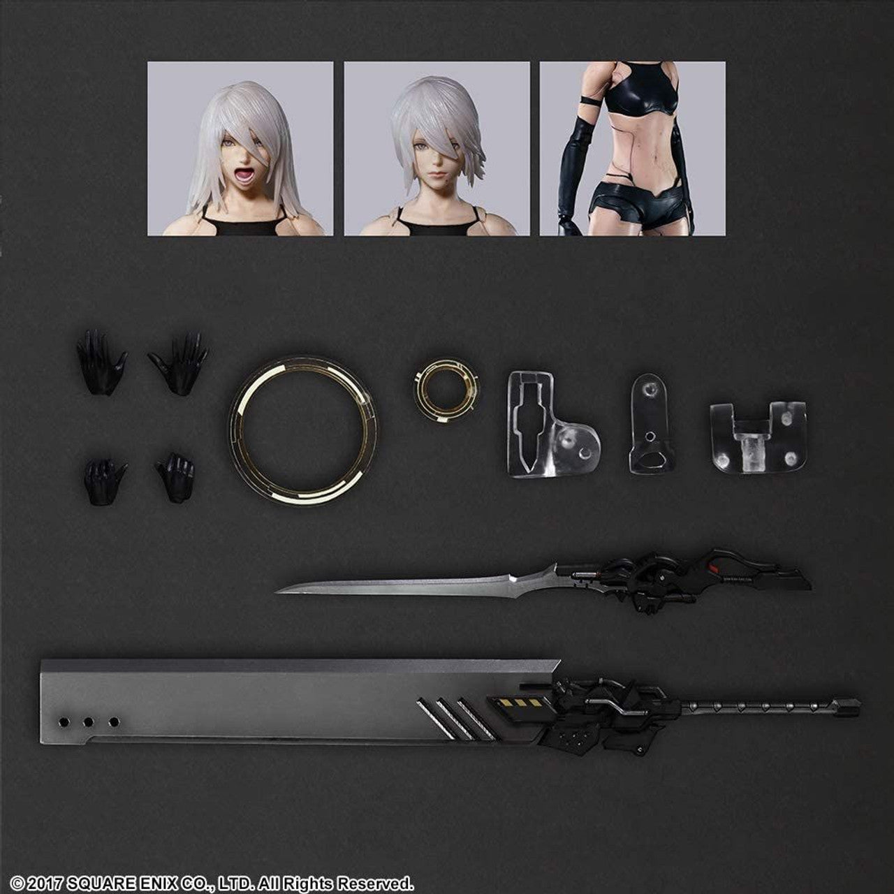 SQUARE ENIX NieR:Automata® PLAY ARTS KAI™ Action Figure - A2 (YoRHa Type A No. 2) DELUXE Ver.