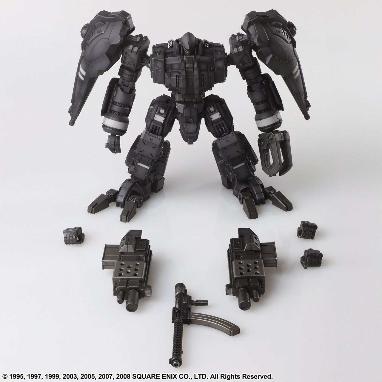 SQUARE ENIX FRONT MISSION STRUCTURE ARTS PLUS 1/72 Scale Plastic Model Kit Series - TYPE 11/RAVEN