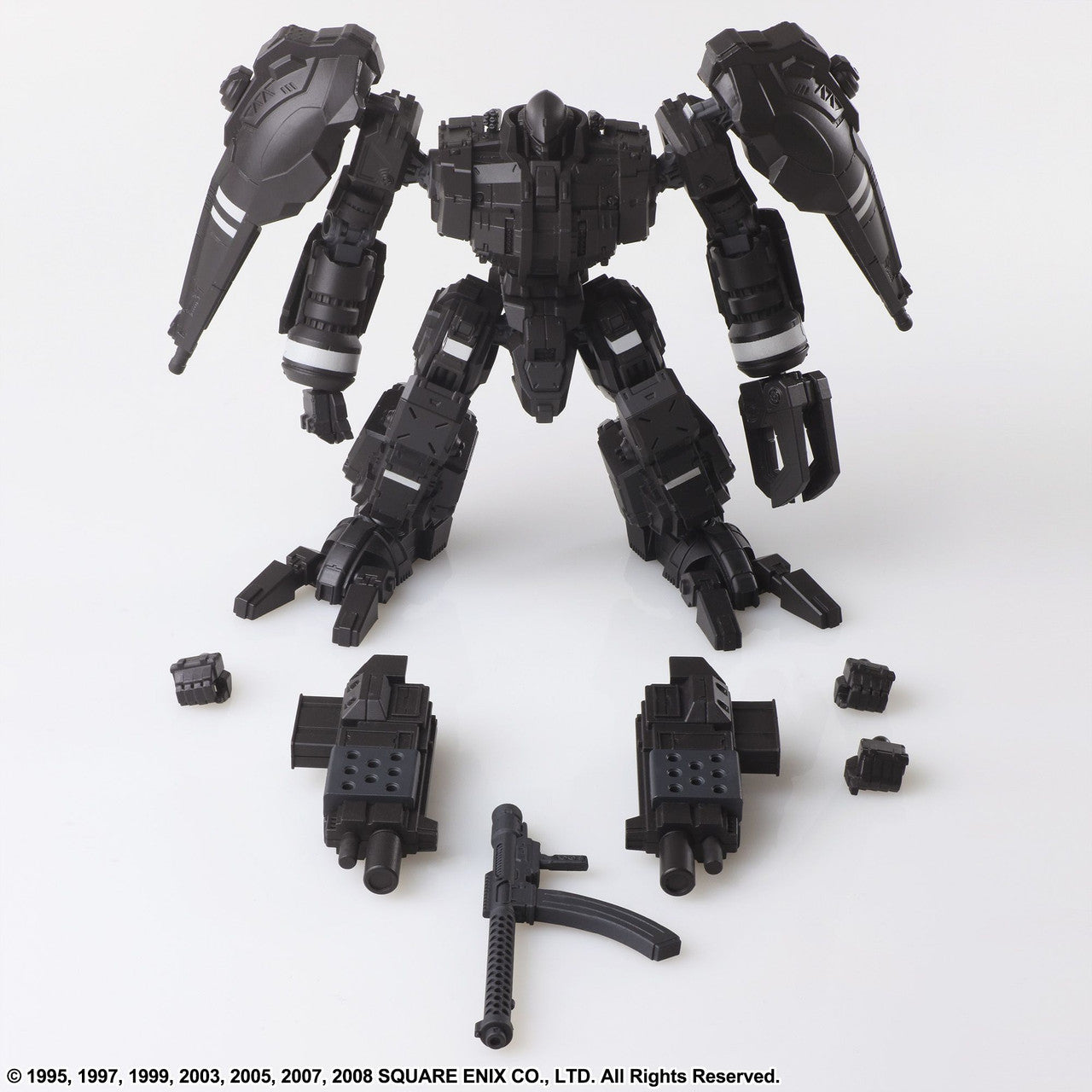 SQUARE ENIX FRONT MISSION STRUCTURE ARTS PLUS 1/72 Scale Plastic Model Kit Series - TYPE 11/RAVEN