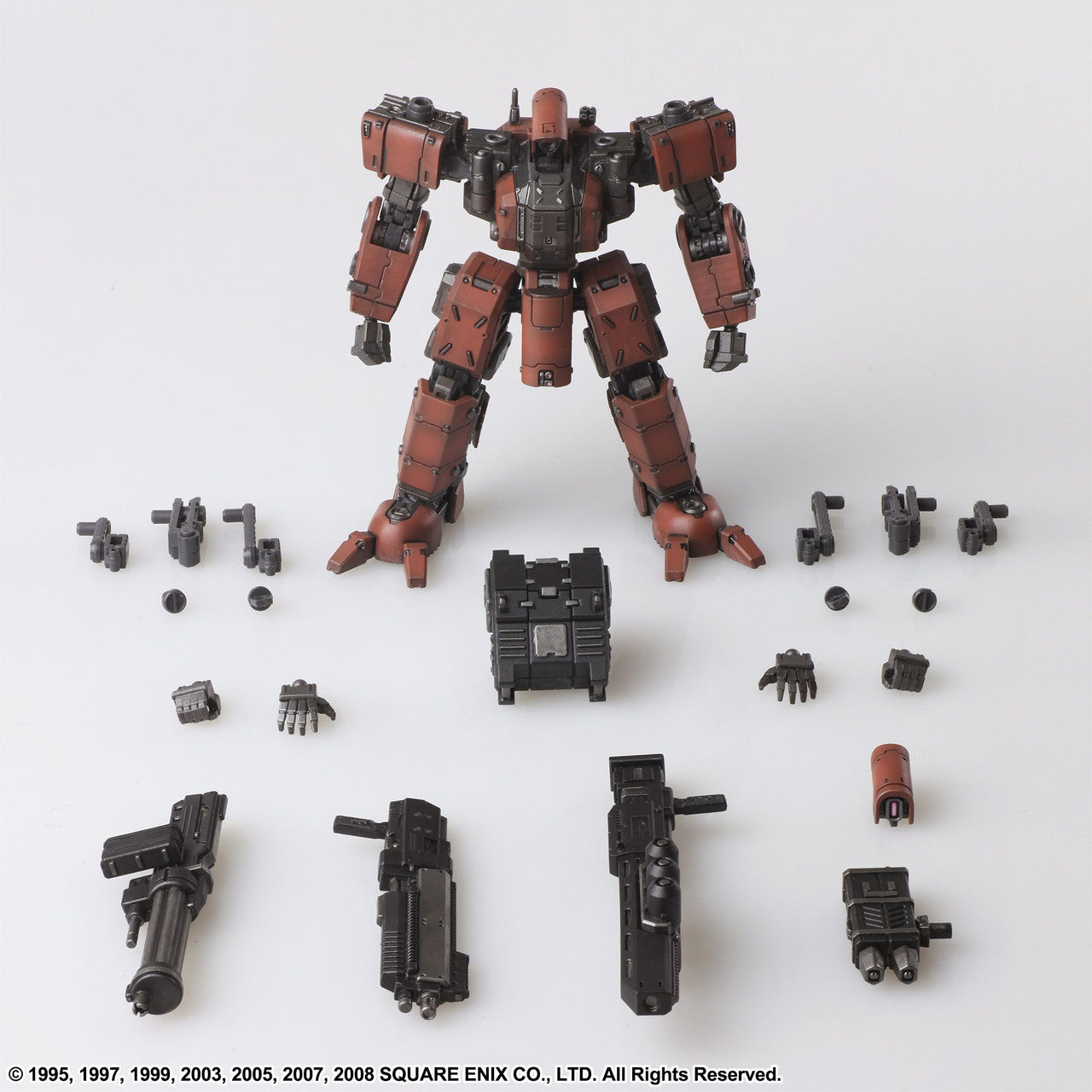 SQUARE ENIX FRONT MISSION STRUCTURE ARTS 1/72 Scale Plastic Model Kit Series Vol. 4 (Display)