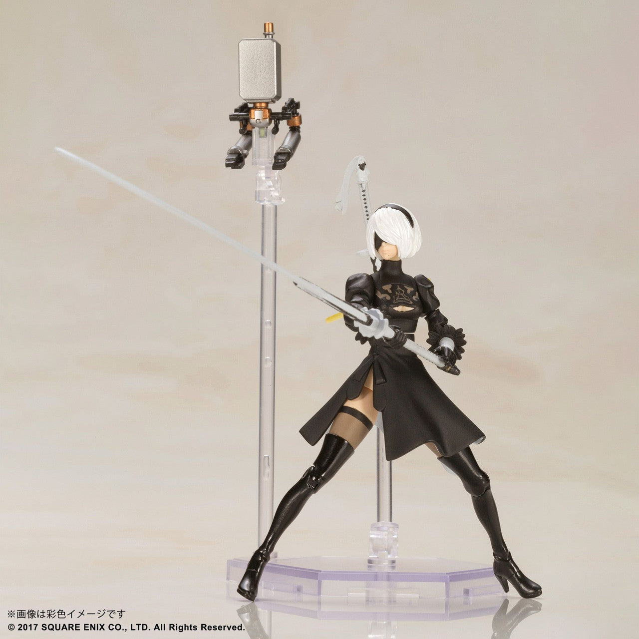 SQUARE ENIX NieR:Automata® Plastic Model Kit –  2B & 9S