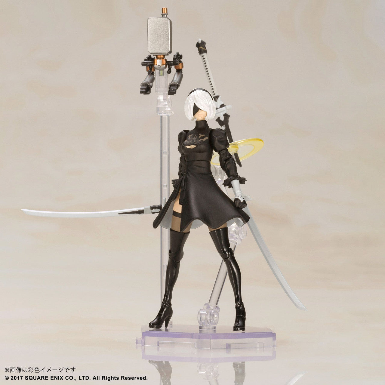 SQUARE ENIX NieR:Automata® Plastic Model Kit –  2B & 9S