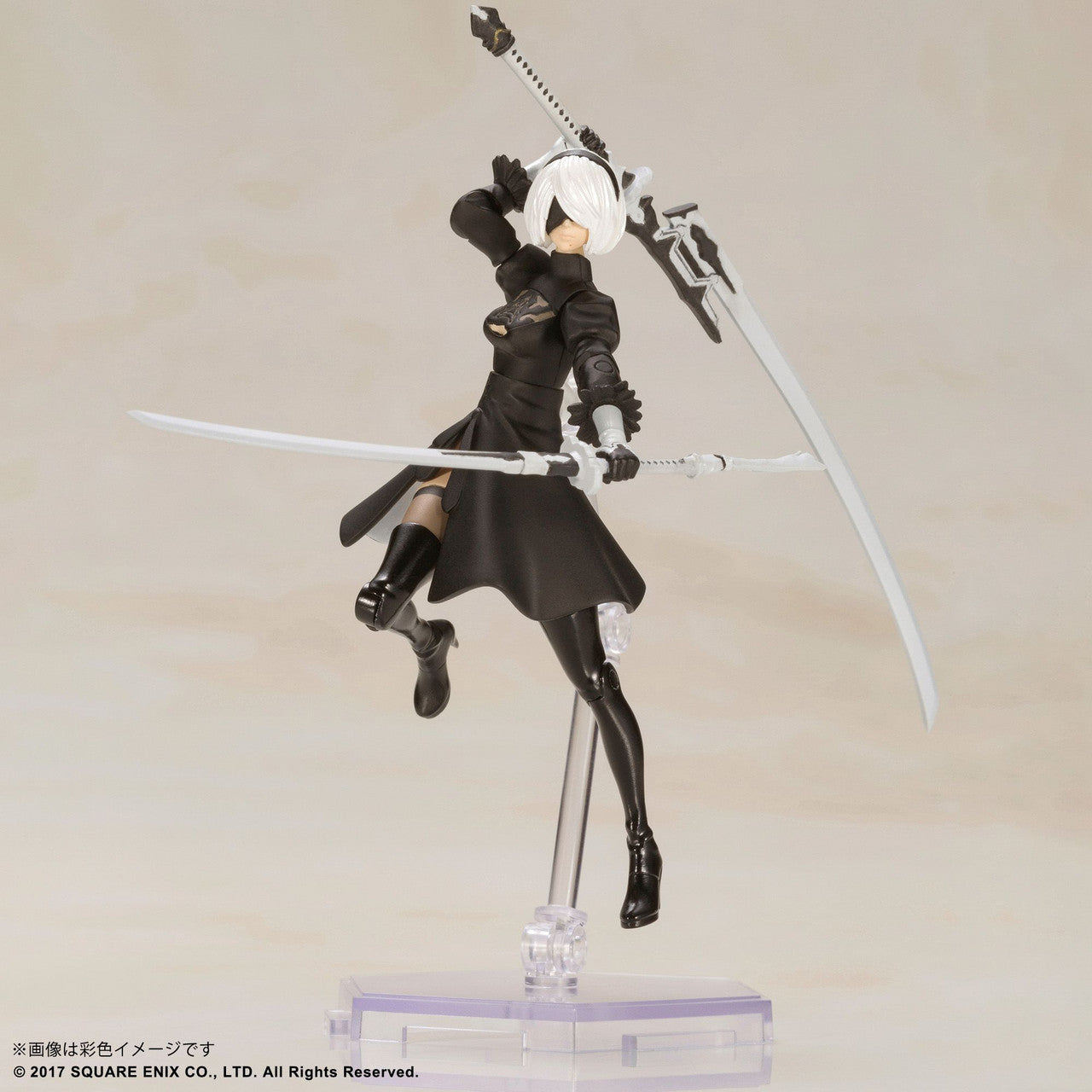 SQUARE ENIX NieR:Automata® Plastic Model Kit –  2B & 9S