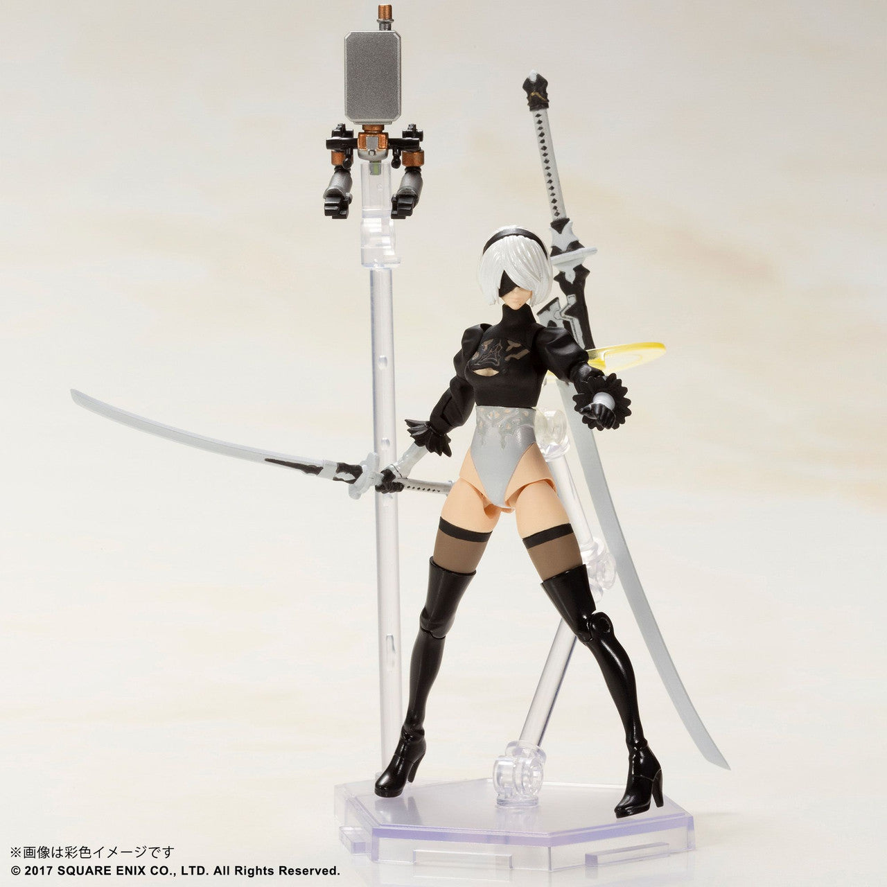 SQUARE ENIX NieR:Automata® Plastic Model Kit –  2B & 9S