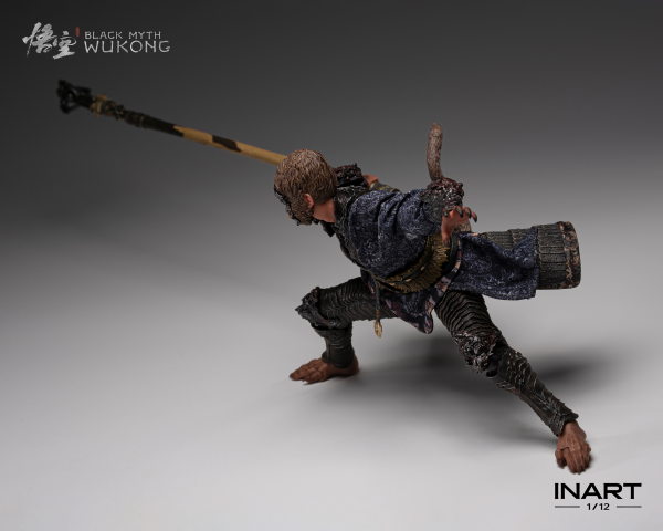 Queen Studios Black Myth: Wukong 1/12 Scale Action Figure - The Destined One in the Bronze Armor Set - Deluxe Version
