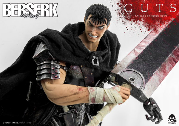 threezero BERSERK - Guts (Black Swordsman)(4897056200425)(4897056200425)