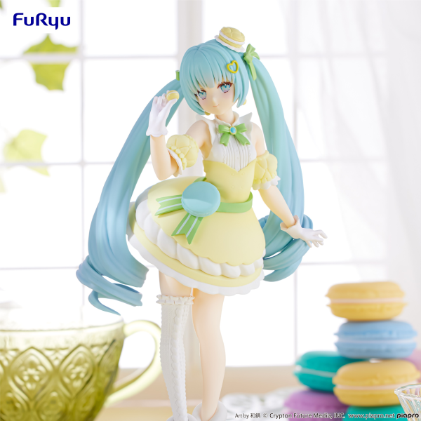 Hatsune Miku　Exceed Creative Figure -SweetSweets Series Macaroon Citron Color ver.-