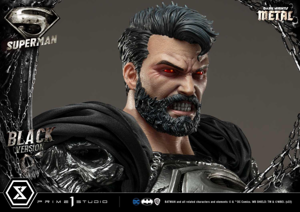 Prime 1 Studio Museum Masterline Dark Nights: Metal (Comics) Superman Black Version | 4580708043500