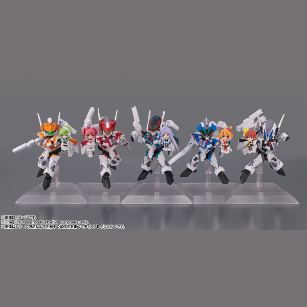 BANDAI Spirits VF-31F Siegfried (Messer Ihlefeld use) with Kaname Buccaneer(4573102641533)(4573102641533)