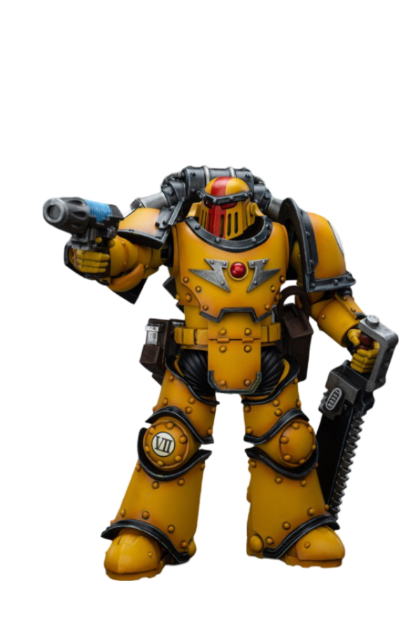 Joy Toy Imperial Fists Legion MkIII Despoiler Squad Sergeant with Plasma Pistol(6973130379084)