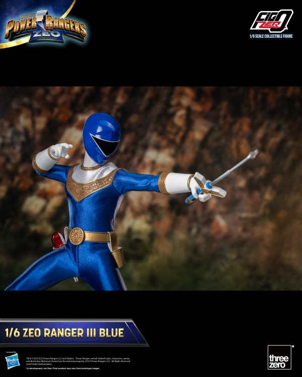 Three Zero Power Rangers Zeo - FigZero 1/6 Zeo Ranger III Blue | 4895250810372