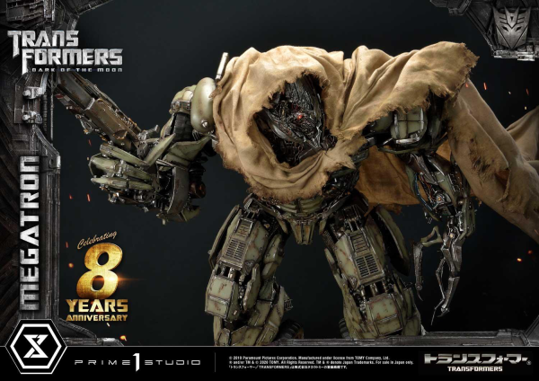 Prime 1 Studio Museum Masterline Transformers: Dark of the Moon (Film) Megatron EX Bonus Version(4582535944968)(4582535944968)