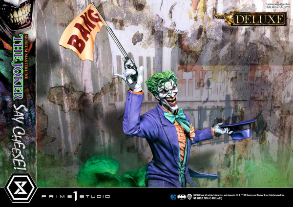 Prime 1 Studio Museum Masterline Batman (Comics) The Joker - Say Cheese! DX Bonus Version(4580708035123)(4580708035123)