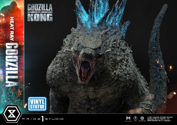 Prime 1 Studio Ultimate Diorama Masterline Godzilla vs Kong (Film) Heat Ray Godzilla Vinyl Statue(4580708037981)(4580708037981)