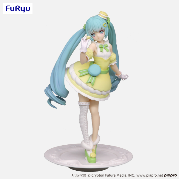Hatsune Miku　Exceed Creative Figure -SweetSweets Series Macaroon Citron Color ver.-
