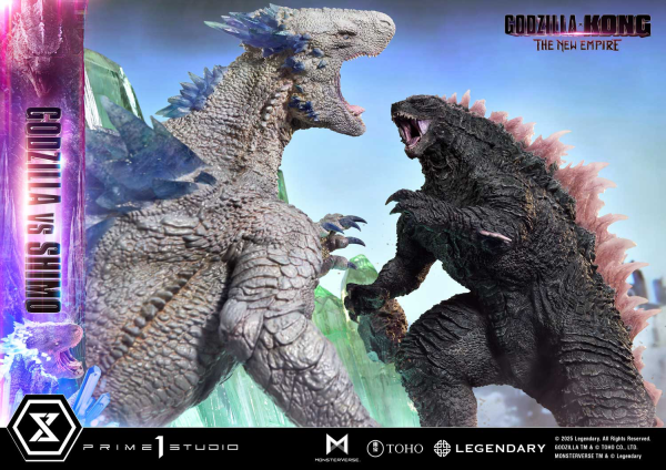 Prime 1 Studio Ultimate Diorama Masterline Godzilla x Kong: The New Empire Godzilla vs Shimo | 4582647121677