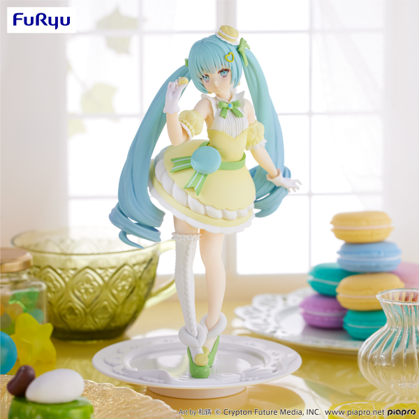 Hatsune Miku　Exceed Creative Figure -SweetSweets Series Macaroon Citron Color ver.-