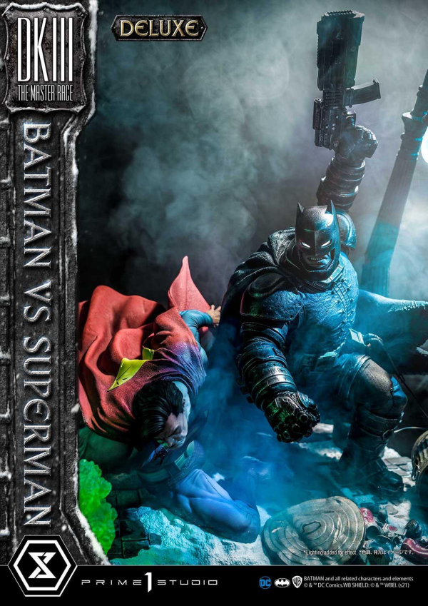 Prime 1 Studio Ultimate Diorama Masterline Batman:The Dark Knight Returns (Comics) Batman versus Superman Deluxe Version(4580708030869)(4580708030869)