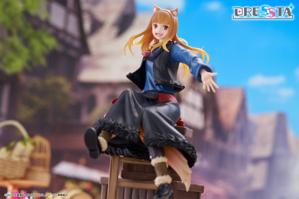 TAITO Spice and Wolf: MERCHANT MEETS THE WISE WOLF DRESSTA Statue Figure - Holo(0840342403158)