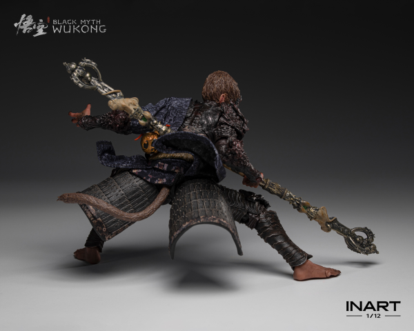 Queen Studios Black Myth: Wukong 1/12 Scale Action Figure - The Destined One in the Bronze Armor Set - Deluxe Version