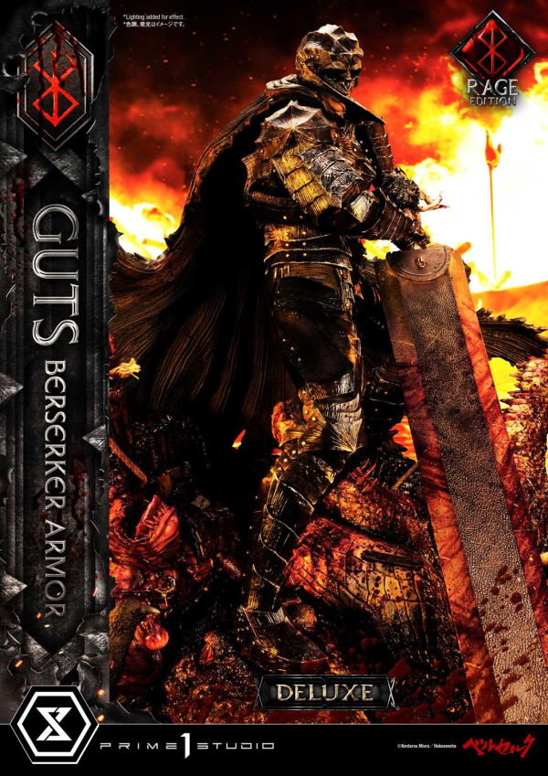 Prime 1 Studio Ultimate Premium Masterline Berserk Guts, Berserker Armor Rage Edition Deluxe Version(4582535948577)(4582535948577)