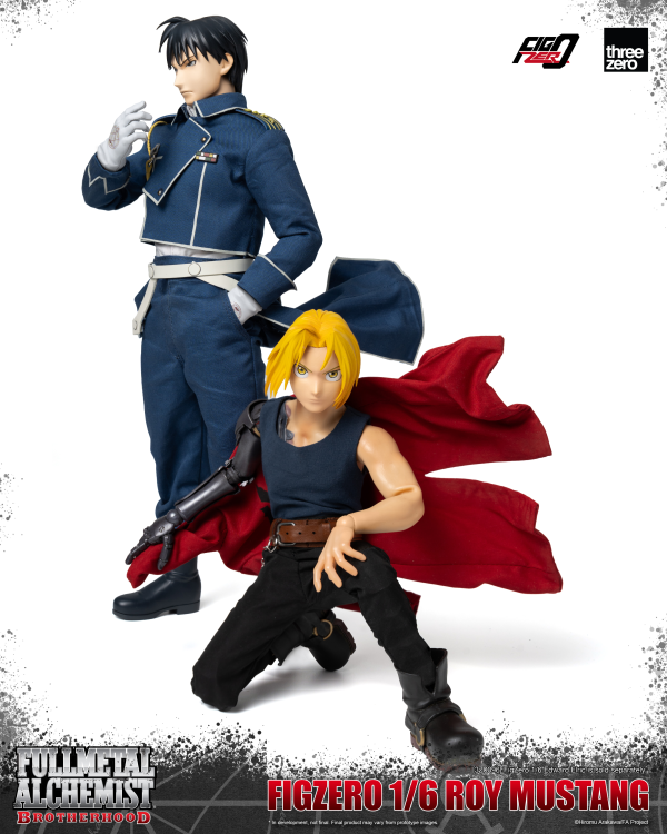 threezero FULLMETAL ALCHEMIST BROTHERHOOD - FigZero 1/6 Roy Mustan(4895250815926)(4895250815926)