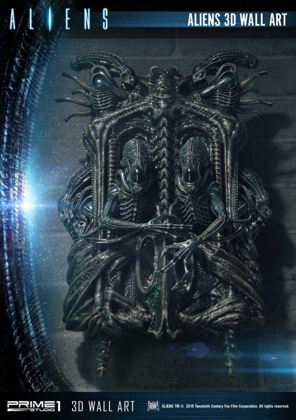 Prime 1 Studio 3D Wall Art Aliens (Film) Aliens 3D Wall Art(4562471908224)(4562471908224)
