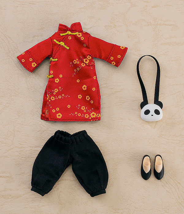 Good Smile Company Nendoroid Doll Outfit Set: Long Length Chinese Outfit (Red)(4580590129313)(4580590129313)