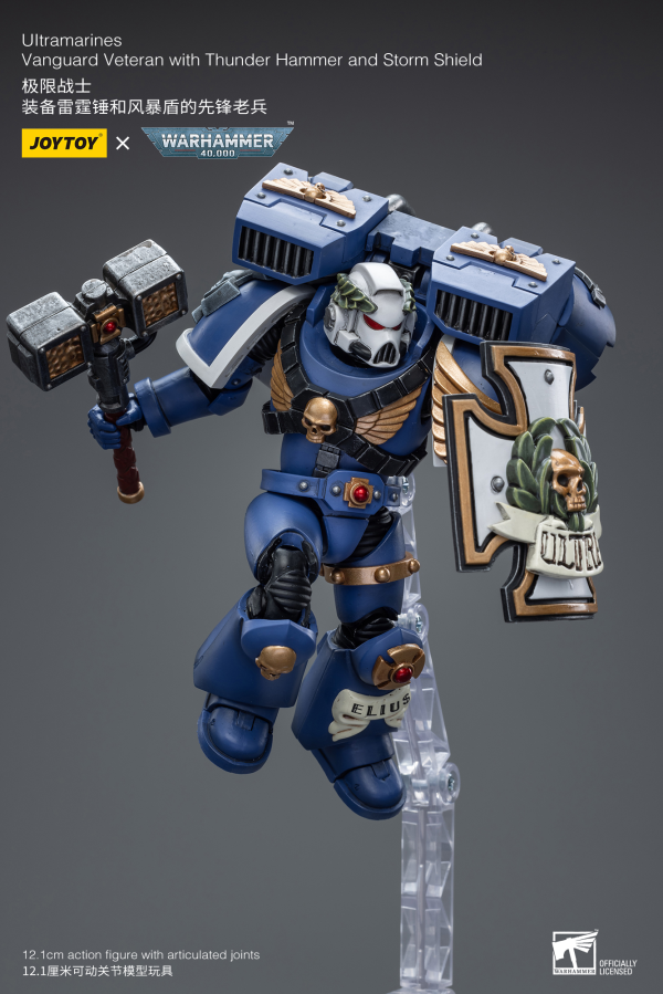 Joy Toy Ultramarines Vanguard Veteran with Thunder Hammer and Storm Shield(6973130378032)(6973130378032)