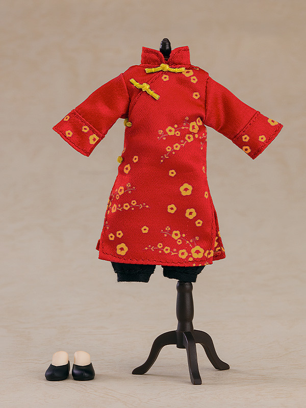 Good Smile Company Nendoroid Doll Outfit Set: Long Length Chinese Outfit (Red)(4580590129313)(4580590129313)