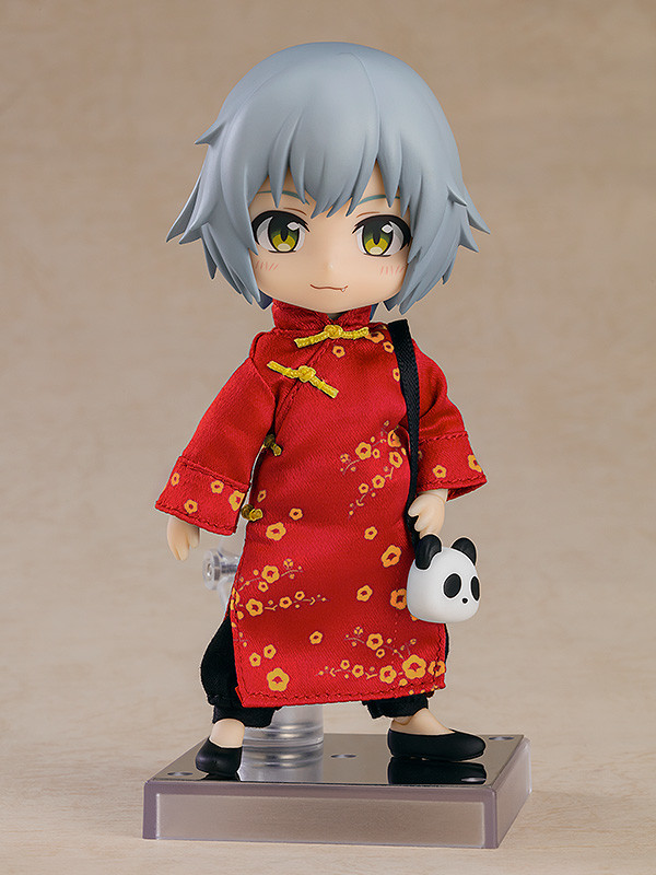 Good Smile Company Nendoroid Doll Outfit Set: Long Length Chinese Outfit (Red)(4580590129313)(4580590129313)