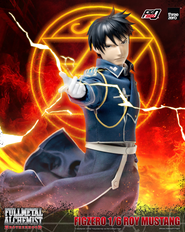 threezero FULLMETAL ALCHEMIST BROTHERHOOD - FigZero 1/6 Roy Mustan(4895250815926)(4895250815926)