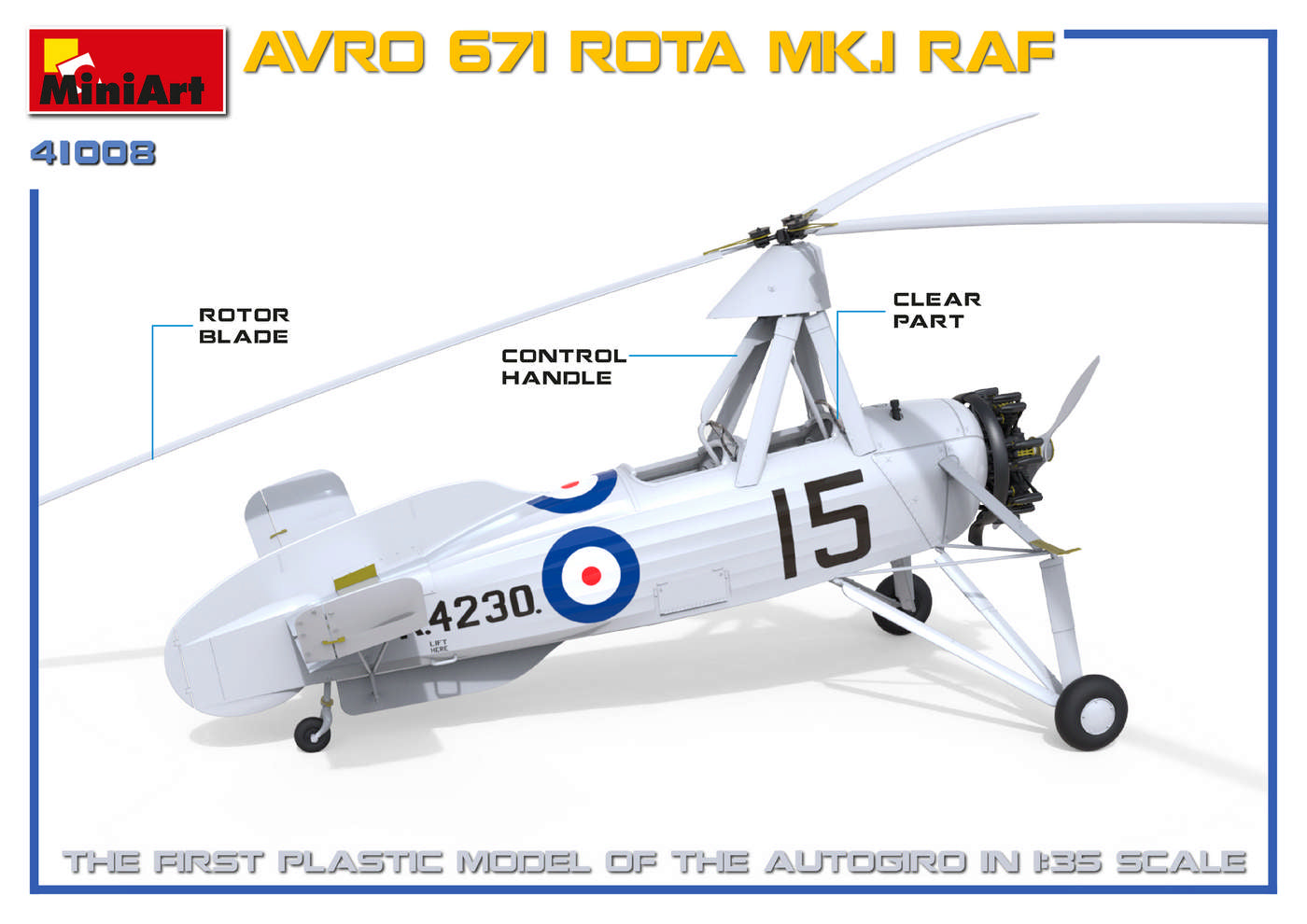 MiniArt Avro 671 Rota Mk.I RAF | 4820183312525