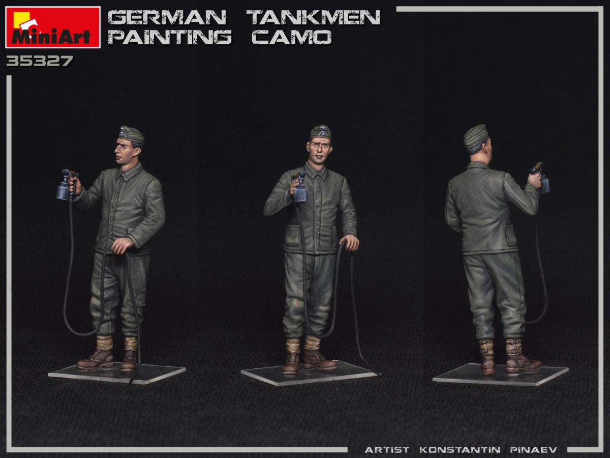 MiniArt 1/35 German Tankmen. Painting  Camo | 4820183313232