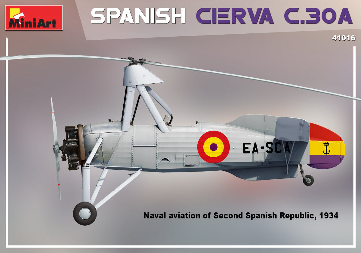 MiniArt 1/35 Spanish Cierva C.30A Aircraft | 4820183313515